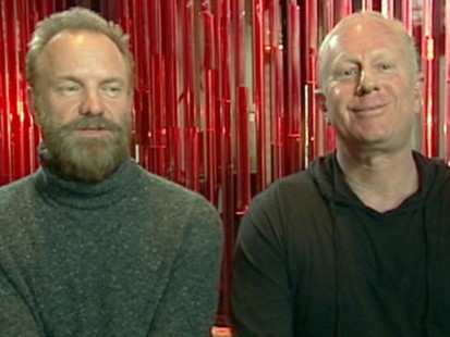 VIDEO: Sting and Bobby Sager give soccer balls to kids dealing with war and disaster.