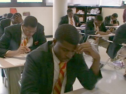 VIDEO: Entire senior class at Urban Prep Charter Academy is accepted to 4-year schools.