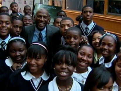 VIDEO: Geoffrey Canadas use of education to fight poverty revitalizes part of Harlem.