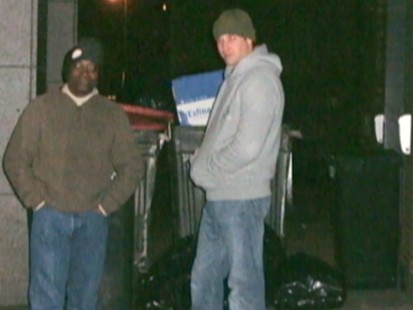 VIDEO: Prince William spends a night sleeping on the street.