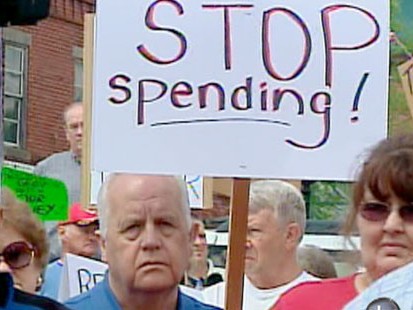 VIDEO: The Tea Party : The group behind heated town hall meetings is becoming a real political force.