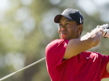 VIDEO: Tiger Goes off Course