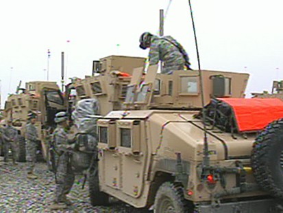 VIDEO: troop surge in Afghanistan