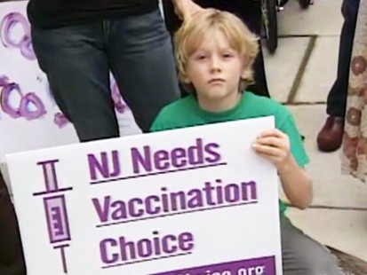 vaccine protest