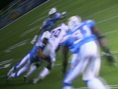 VIDEO: NFL football broadcast in 3-D.