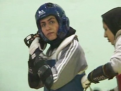 Iranina athlete