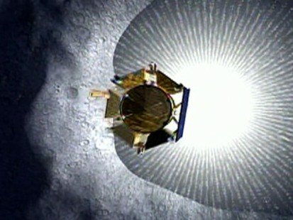 VIDEO: NASA bombs the moon in search of water