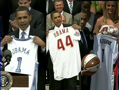 Multi-tasking president still finds time for his sports teams.