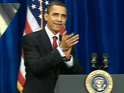 VIDEO: President Obama signs stimulus bill