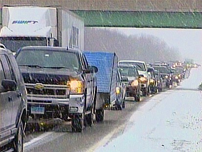 VIDEO: March Roars In with Snowstorm