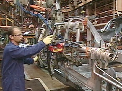 The Auto industry reacts to the bailout.