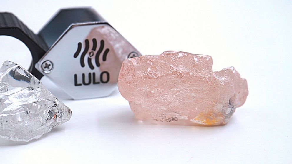 Big pink diamond discovered in Angola largest in 300 years – ABC News