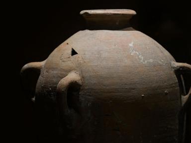 The ancient jar smashed by a 4-year-old has been fixed. It's back on display at an Israeli museum