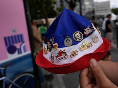 Pin-demonium hits Paris: Inside the pin-trading market at the Olympics