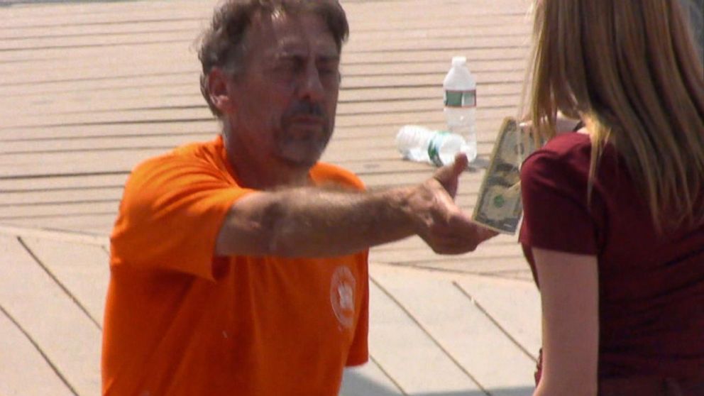 VIDEO: What Would You Do: Teens berate homeless man on the boardwalk