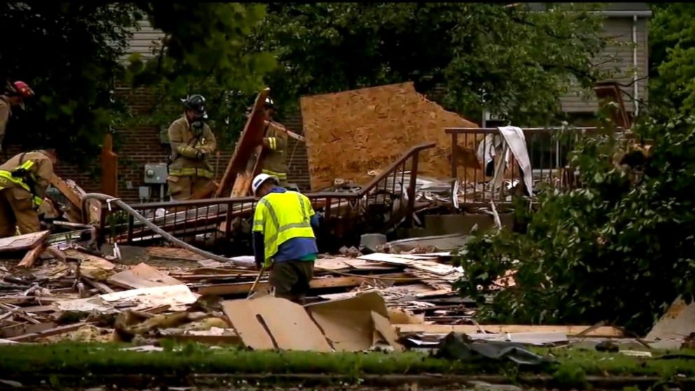 Explosion Destroys House, Damages Several Other Buildings In Ohio Video ...