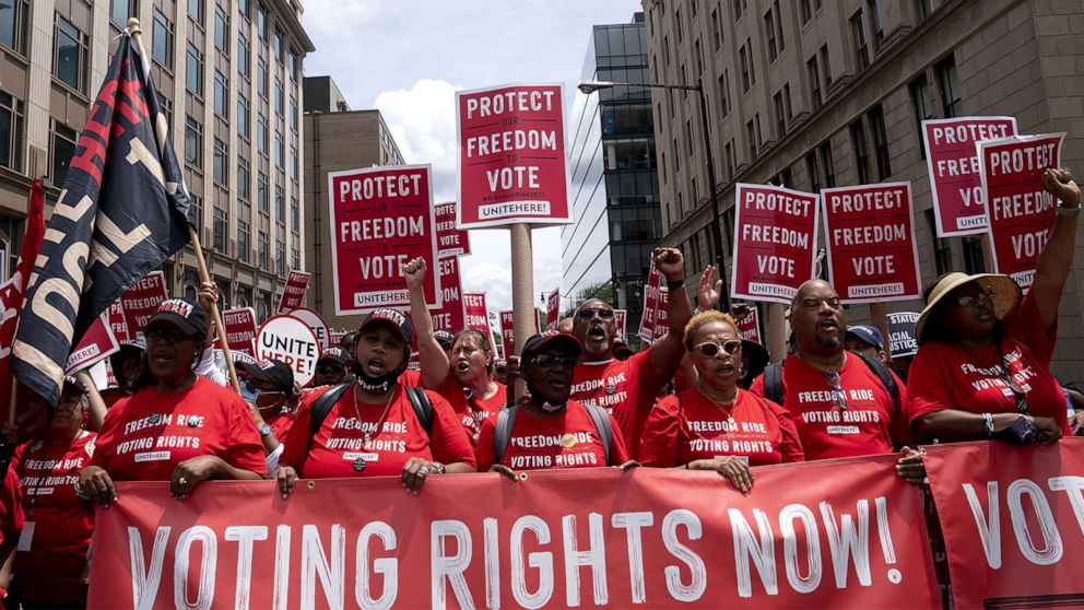 What The Latest Debate Over Voting Rights Means For American Democracy Video Abc News