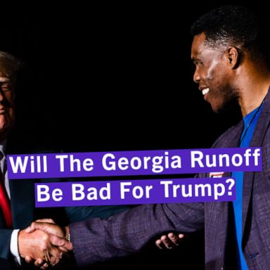 Donald Trump and Herschel Walker