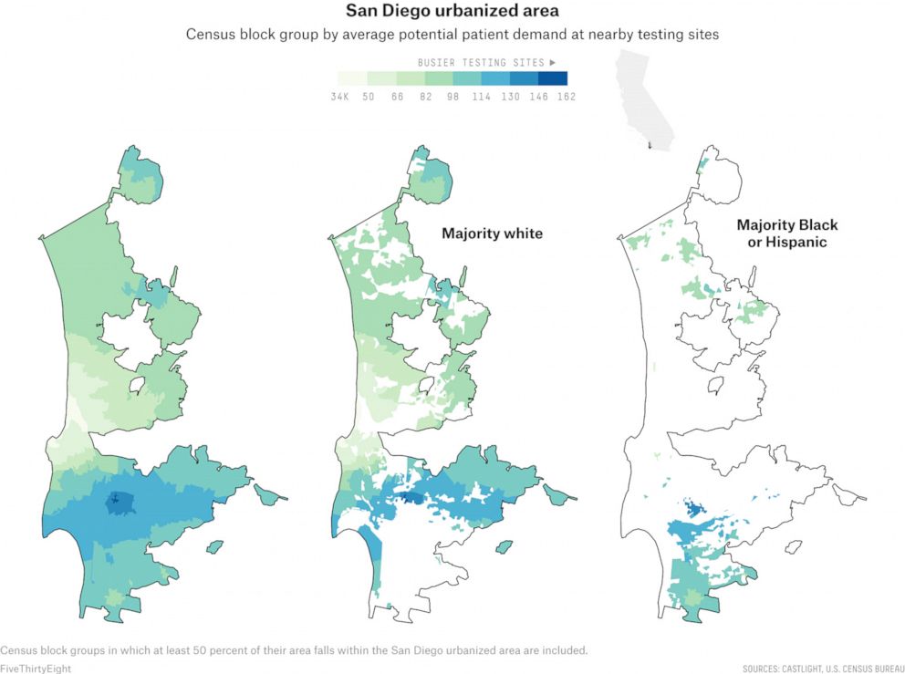 PHOTO: San Diego urbanized area