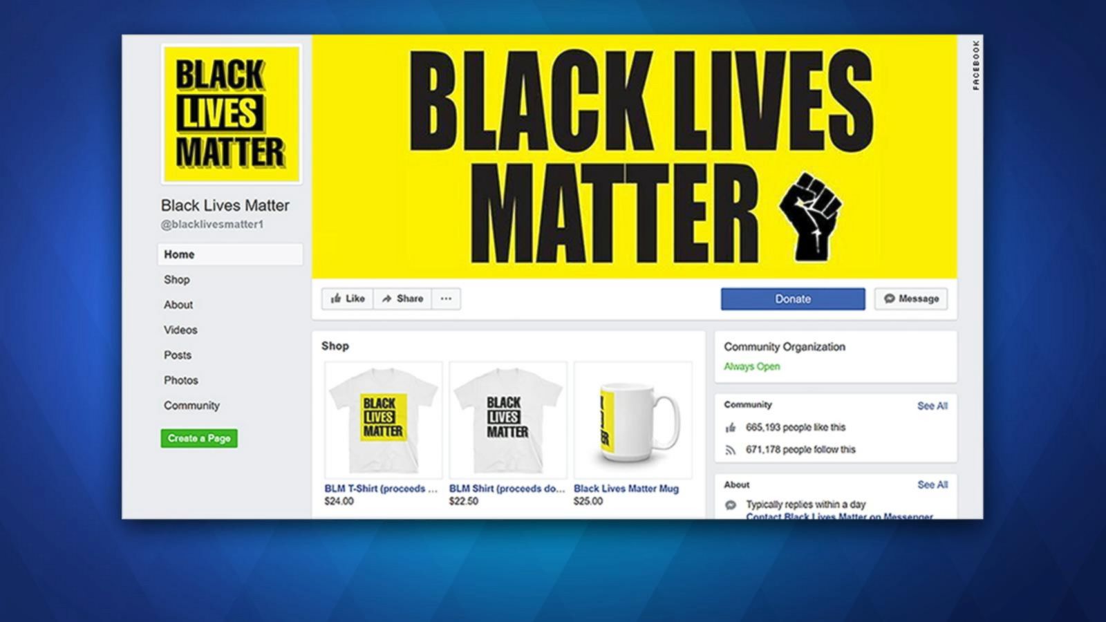 Biggest Black Lives Matter Page On Facebook Is Fake Good Morning 