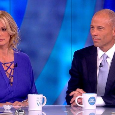 VIDEO: April 17, 2018: Stormy Daniels, attorney Michael Avenatti join the table