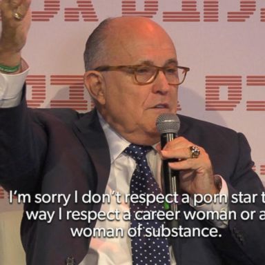 VIDEO: Rudy Giuliani: 'I don't respect a porn star'