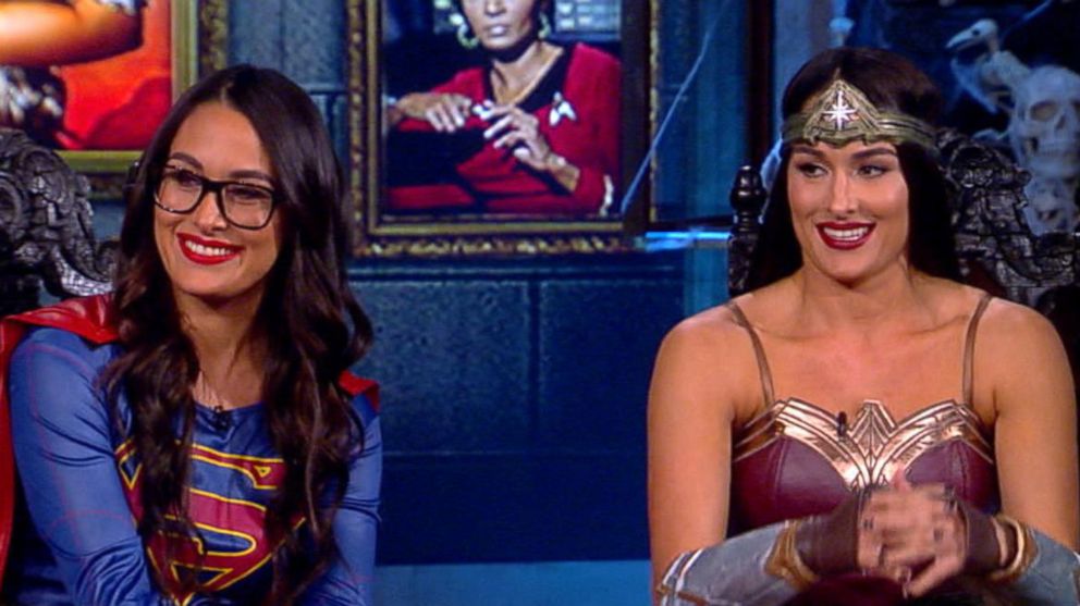 Brie Bella Xxx Video - Video Twins Nikki and Brie Bella discuss WWE's first all-female  pay-per-view event - ABC News