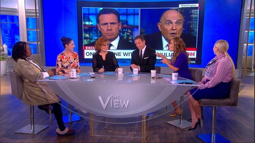 Chris Cuomo Says Rudy Giuliani Is Acting As A Pr Agent Video Abc News