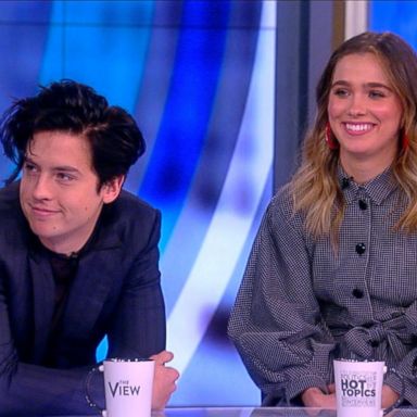 VIDEO: Cole Sprouse and Haley Lu Richardson on cystic fibrosis awareness