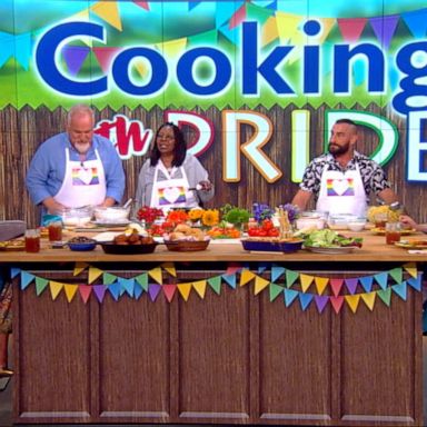 VIDEO: Pride Month cooking with chef Art Smith & 'The Bear-Naked Chef' Adrian De Berardinis