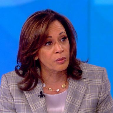 VIDEO: Sen. Kamala Harris calls Don Trump Jr. retweet on her racial identity 'uninteresting'