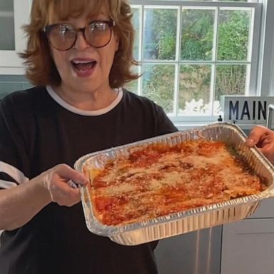 VIDEO: Joy Behar makes her famous lasagna