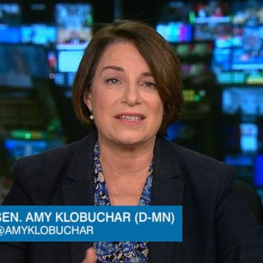 VIDEO: Amy Klobuchar reacts to anxieties over coronavirus and long-term concerns