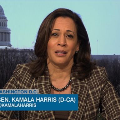 VIDEO: Kamala Harris reacts to Bernie Sanders’ campaign suspension