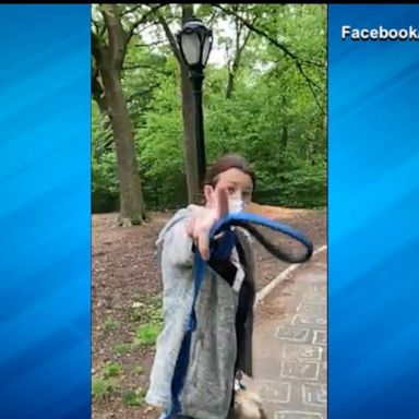 VIDEO: Woman in Central Park incident fired