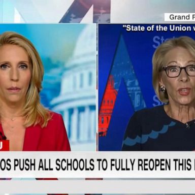 VIDEO: Betsy DeVos says kids must get back to school