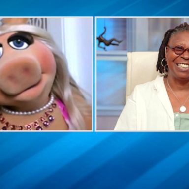 VIDEO: Miss Piggy tells Whoopi Goldberg about her new career venture ‘Muppets Now’