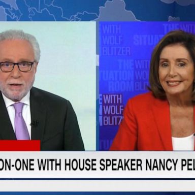 VIDEO: Wolf Blitzer clashes with Nancy Pelosi over stimulus