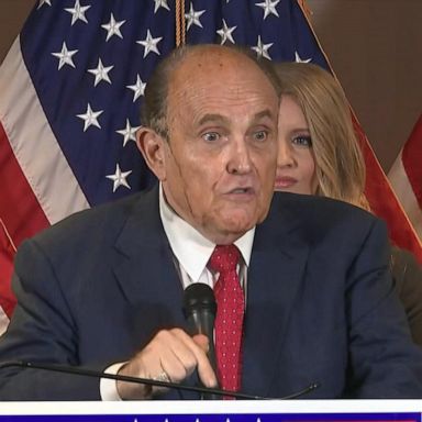 VIDEO: Rudy Giuliani pushes conspiracies