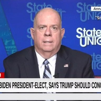 VIDEO: Maryland Gov. Larry Hogan tells Trump to concede