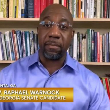 VIDEO: Rev. Raphael Warnock says he ‘can’t be distracted’ by Kelly Loeffler’s remarks