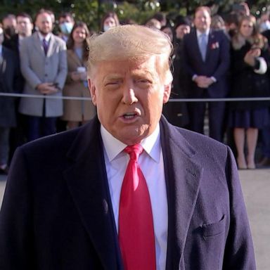 VIDEO: Trump speaks on push to impeach 2nd time