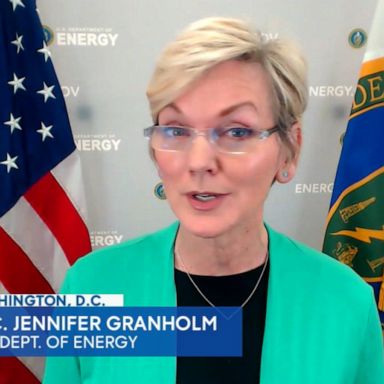 VIDEO: Sec. Jennifer Granholm discusses plan to create jobs with clean energy 