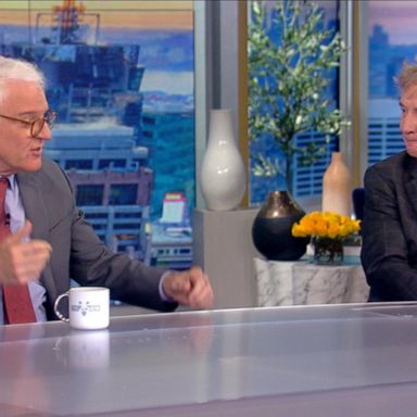 VIDEO: Steve Martin, Martin Short dish on 'Only Murders in the Building'