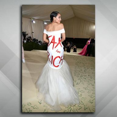 VIDEO: Examining the controversy over AOC’s Met Gala dress