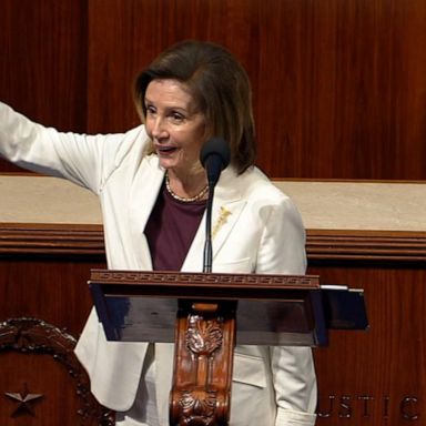 VIDEO: Nancy Pelosi steps aside as House Speaker