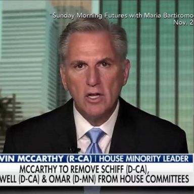 VIDEO: Would Rep. McCarthy remove Democrats from committees?