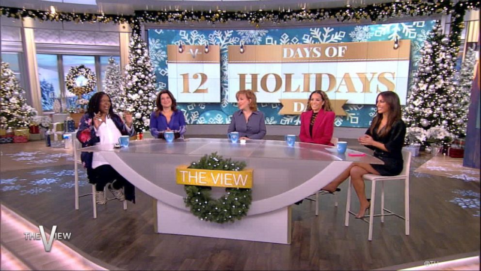 Video ‘The View’ celebrates the season with 12 Days of Holidays