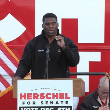 VIDEO: Raphael Warnock, Herschel Walker make final pitches in Georgia race