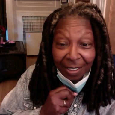 VIDEO: Whoopi Goldberg shares a message from home while recovering from COVID